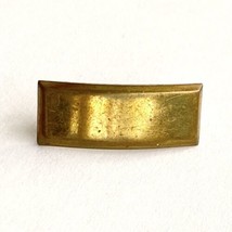 Vintage US Military 2nd Lieutenant or Ensign Gold Tone Insignia Bar Meyer Pin 1&quot; - £15.65 GBP