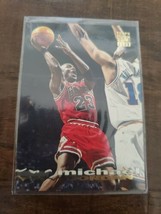 NBA MICHAEL JORDAN 1993-94 Topps Stadium Club Chicago Bulls Trading Card #169 - £3.12 GBP