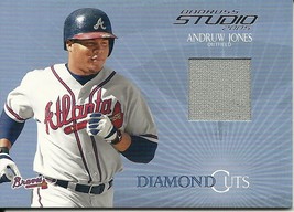 2005 Studio Diamond Cuts Jersey Andruw Jones DC25 Braves 071/250 - £2.01 GBP