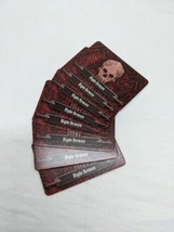 Gloomhaven Night Demon Monster Ability Attack Cards  - £5.44 GBP