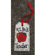 Teacher Gifts 56122PK  No 1 Pre-k Teacher Wooden Teacher Tag - £1.17 GBP