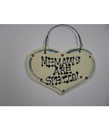 1026  Memaws Are Special wood heart     - £1.17 GBP