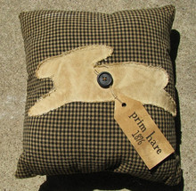 Prim Hare Pillow with Tag 3916 Black  - £10.35 GBP