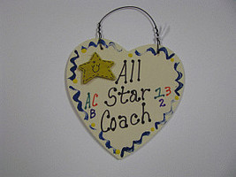 Teacher Gifts 5016 All Star Coach  - £1.55 GBP