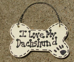 29-2083 I Love My Dachshund or We Love Our Dachshund - £1.55 GBP