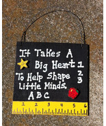 Teacher Gift  5216LM - Little Minds  with Ruler/Apple - £2.30 GBP