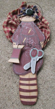 Country Crafts 903SM Sewing Wood Angel -Cloth Wings - $5.95