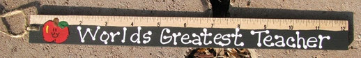 Teacher Gift 130 Worlds Greatest Teacher Ruler