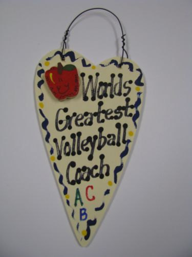 Teacher Gifts 3058 Worlds Greatest  Volleyball Coach