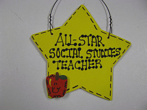 Teacher Gifts 7033 All Star Social Studies Teacher