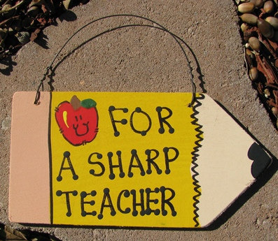 Teacher Gifts Wood Pencil 25 For A Sharp A Teacher