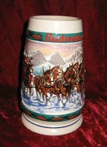 1993 Budweiser Holiday Beer  Stein Special Delivery CS192 - $34.50