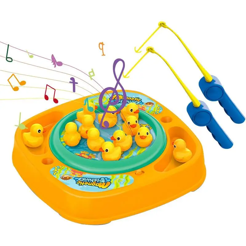 Fishing Toys For Children Boys Girls Magnetic Duck Game Electric Musical - £41.62 GBP+