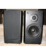 2 Techwood SAT62 2-way Bookshelf Speakers Black Stereo - $119.99