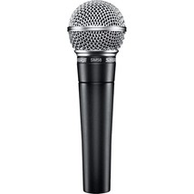 Shure SM58 Cardioid Dynamic Vocal Microphone with Pneumatic Shock Mount, Spheric - £134.28 GBP
