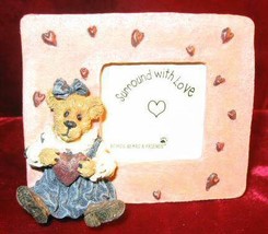 Boyds Bearstone Juliet Bearilove Have A Heart Pix Frame 82009 - £22.58 GBP