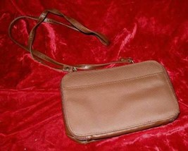 Brown Handbag Shoulder Sling Toiletry Bag - £19.71 GBP