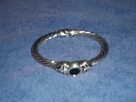 SILVERTONE COSTUME BRACELET - $2.50