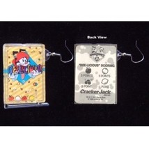 Animaniacs Pinball Game Earrings Cracker Jack Deelicious Jewelry - £5.48 GBP