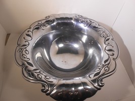 Lenox Olive Branch Large Centerpiece Salad Metal Bowl Aluminum - £21.90 GBP