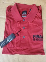 Dealer Sales promo Golf Shirt  Final Charge Antifreeze button Large Page... - £35.92 GBP