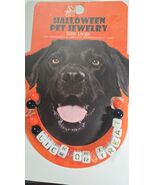 Lick Or Treat Halloween Pet Necklace Jewelry, Size Large 19&quot; - $27.59 CAD