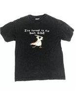 The Dork Side Sarcastic Humor Graphic Funny T Shirt Star Wars Spoof Medium - $26.96 CAD