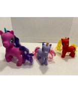 Lot Of 3 Of My Little Pony Figures Very cute and in Good Condition - £5.05 GBP