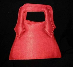 New Vintage Red Sasha Handbag Shoulder Evening Bag Purse - $32.50