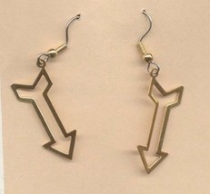 ARROW EARRINGS - Vintage Hippy Western Cupid Love Charm Jewelry - £4.77 GBP