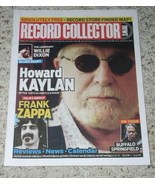 Howard Kaylan Frank Zappa Record Collector Magazine Vintage 2011 - $41.44 CAD