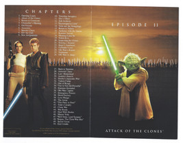 Star Wars Attack of the Clones DVD Insert only and 2 Insert Advertisemen... - £4.73 GBP