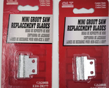 Marshalltown Carbide Grit Mini Grout Saw Replacement Blades (2 Pack) Lot... - $11.00