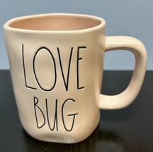 Rae Dunn By Magenta Artisan Love Bug Pink Ceramic Coffee Mug Valentines Day 4.8&quot; - £6.33 GBP