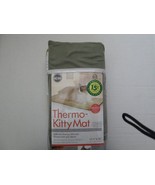 K&H Pet Products Thermo-Kitty Heated Pet Bed Sage 12.5" x 25" 6 Watts - $29.99