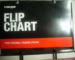 Total Gym Exercise Flip Chart with Tower Holder Insert - £19.54 GBP
