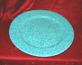 Signature Stoneware Desert Salad Plate Ceramic Green 8&quot; - £19.10 GBP