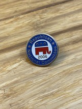 2006 Republican National Commitee Lapel Hat Pin KG JD - $219.26 MXN
