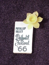 1996 Puyallup Valley Daffodil Festival Pin - £5.55 GBP