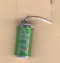 7UP CAN PENDANT NECKLACE-UnCola Soda Pop Fast Food Charm Jewelry - £3.17 GBP