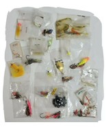 Lot of Misc Fishing Hooks Lures 21 Mini Bags Vintage Retro - $8.64