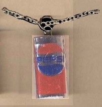 PEPSI CAN PENDANT NECKLACE-Soda Pop Cola Fun Drink Charm Jewelry - £3.88 GBP