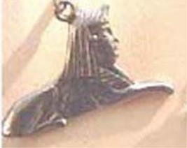 Sphinx Pendant Amulet Necklace Egyptian Pyramid Charm Jewelry - £5.60 GBP