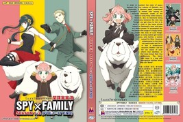 Anime Dvd~English Dubbed~Spy X Family Season 1+2(1-37End)All Region+Free Gift - £24.98 GBP