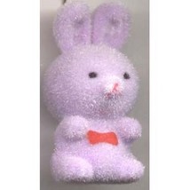 BUNNY FUZZY PENDANT NECKLACE-Easter Party Favor Funky Jewelry-PL - £3.90 GBP