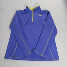 The North Face Youth Girl's XL (18) Purple 1/4 Zip Pullover Fleece Sweatshirt image 12