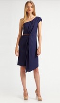 NEW Sachin+Bobi &quot;Athena&quot; Cascading Dress In Blue (Size 8) - MSRP $495.00! - £94.35 GBP