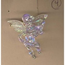 Cupid Cherub Guitar Pendant Necklace Angel Charm Jewelry Irrid - £3.17 GBP