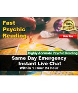 Same-day psychic reading; fast service and PDF transcript available. - $25.00+