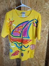 Magic Memories Medium Size Ladies Hand Painted Tshirt - $16.83